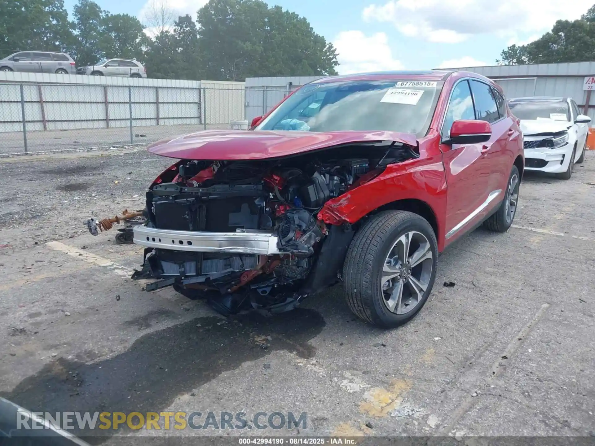 2 Photograph of a damaged car 5J8TC2H50SL024401 ACURA RDX 2025