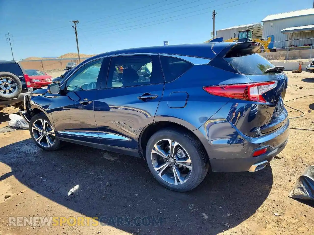 2 fotografías del automóvil dañado 5J8TC2H51SL007252 ACURA RDX 2025