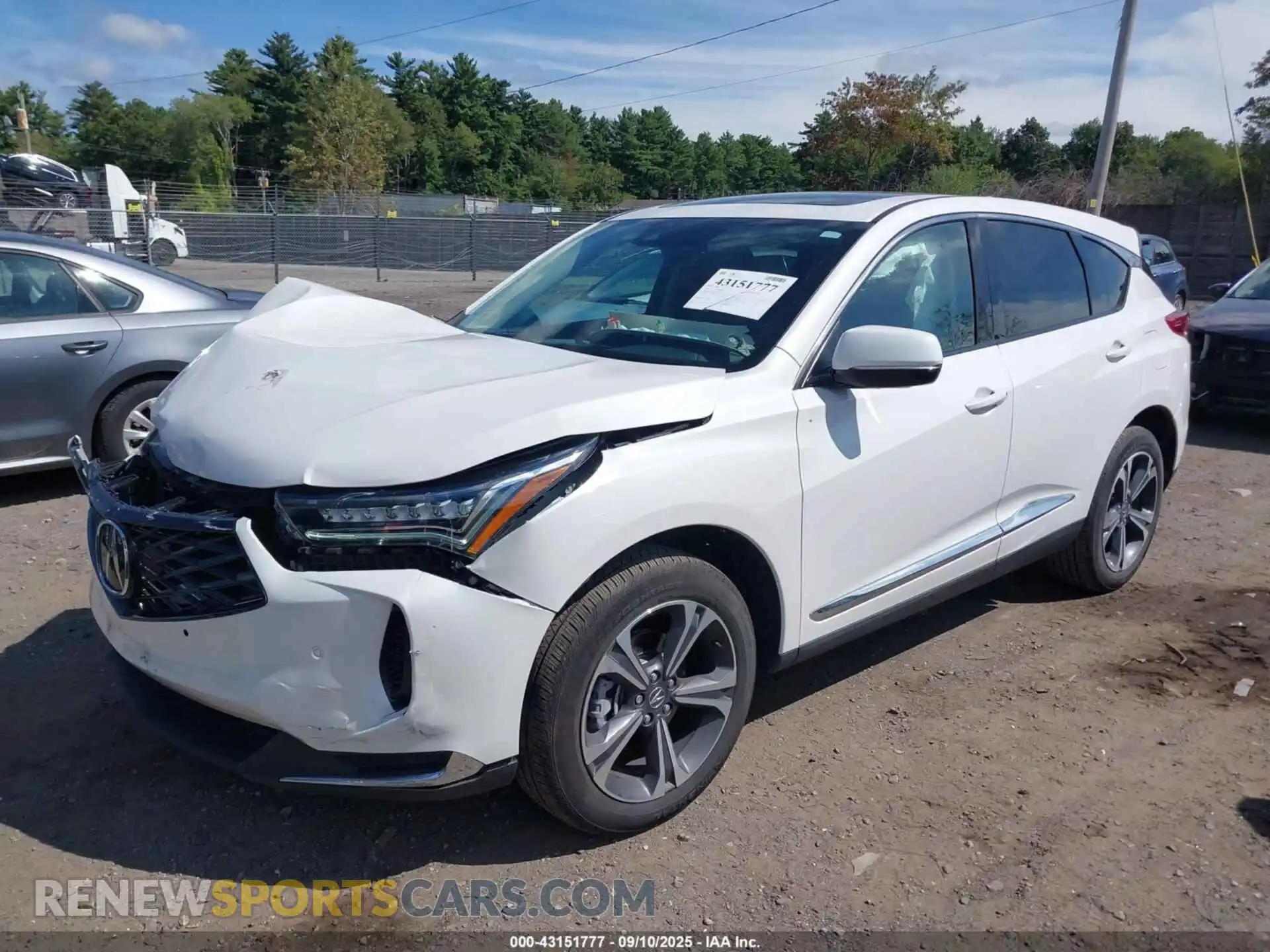 2 Photograph of a damaged car 5J8TC2H53SL010640 ACURA RDX 2025