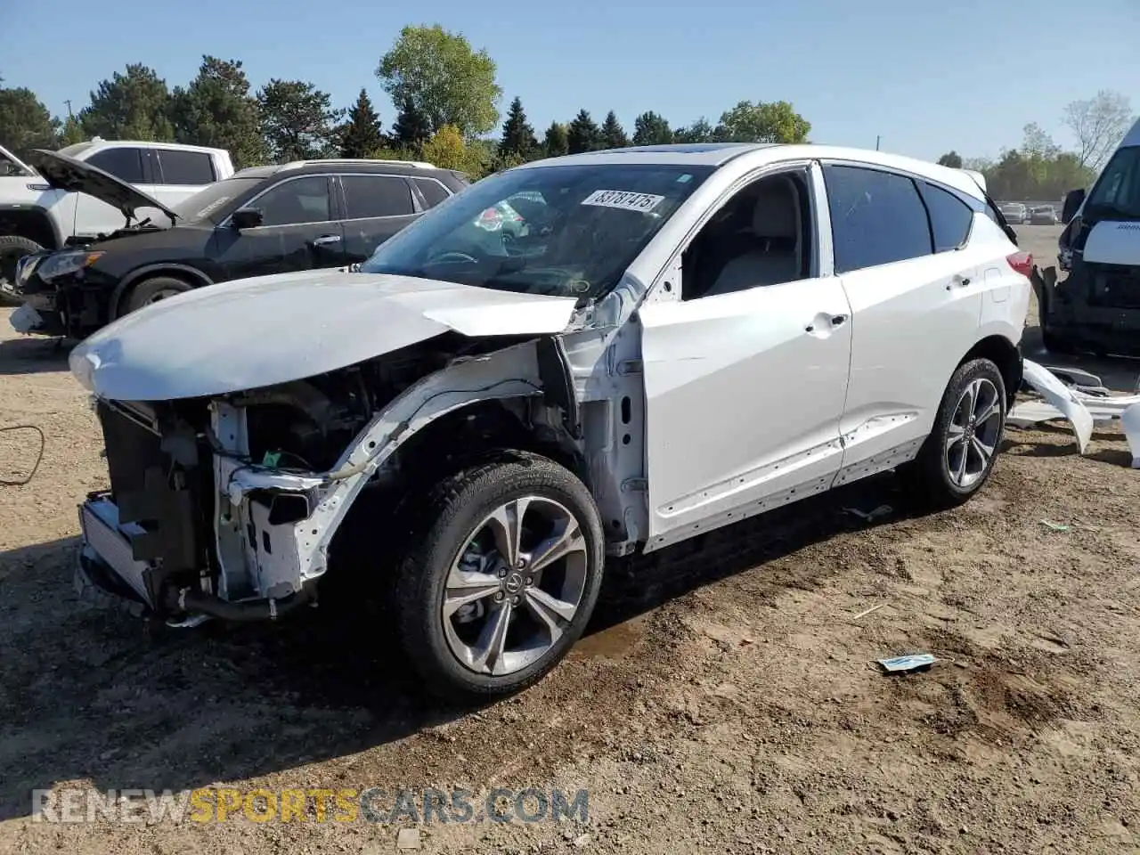 1 fotografías del automóvil dañado 5J8TC2H54SL022618 ACURA RDX 2025