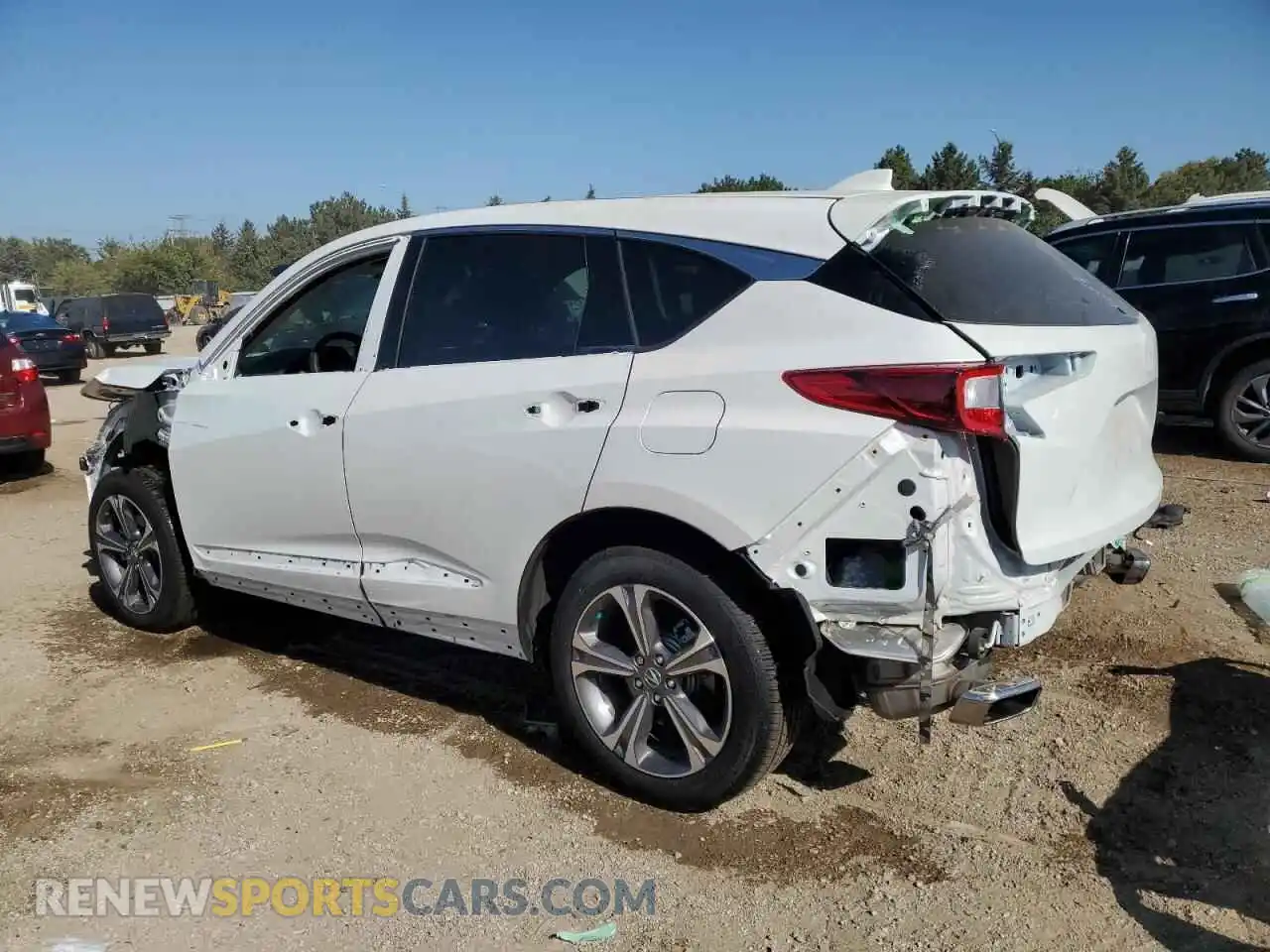 2 fotografías del automóvil dañado 5J8TC2H54SL022618 ACURA RDX 2025