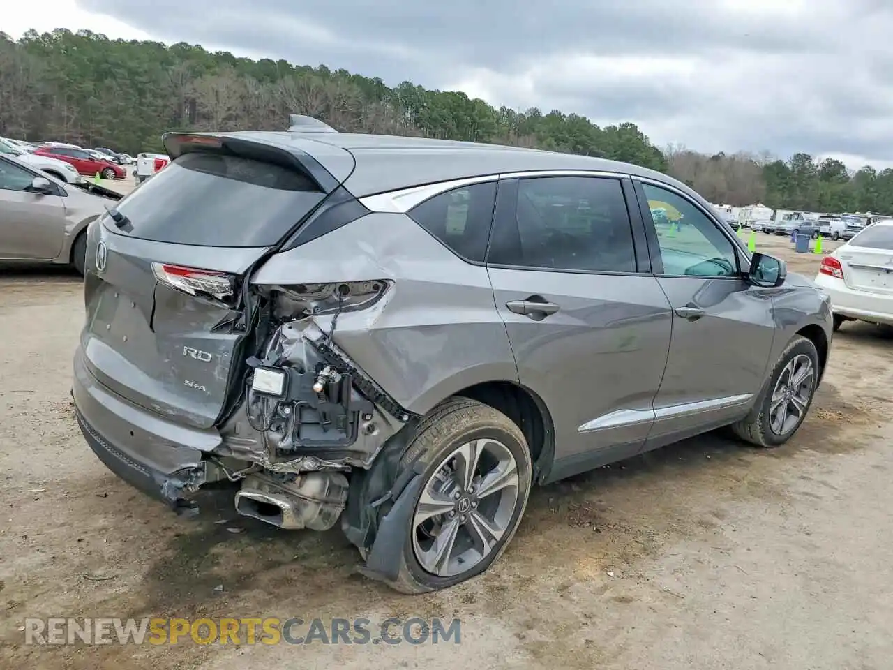 3 fotografías del automóvil dañado 5J8TC2H5XSL010263 ACURA RDX 2025