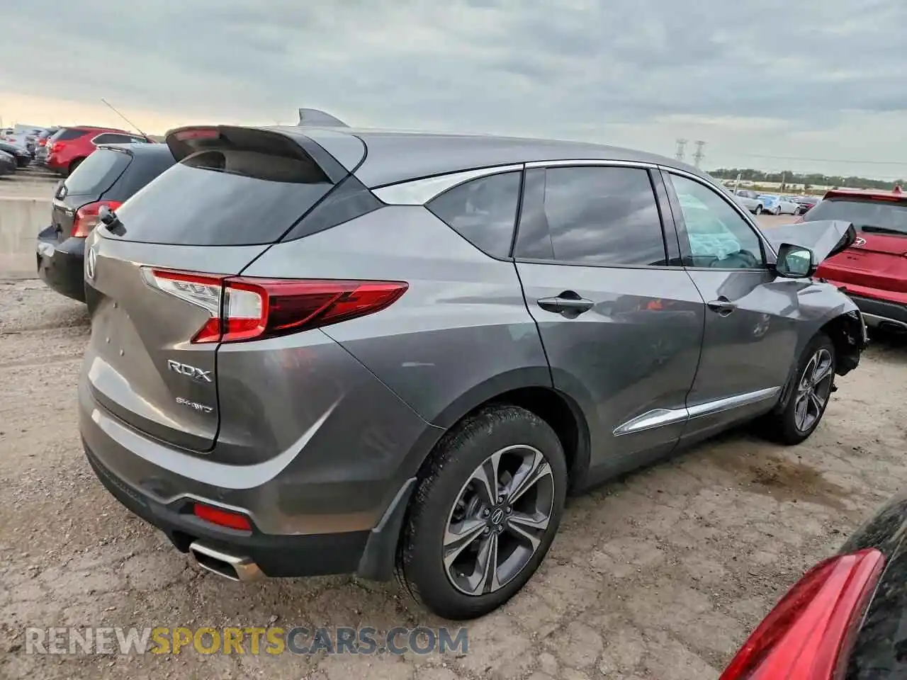3 fotografías del automóvil dañado 5J8TC2H5XSL013616 ACURA RDX 2025