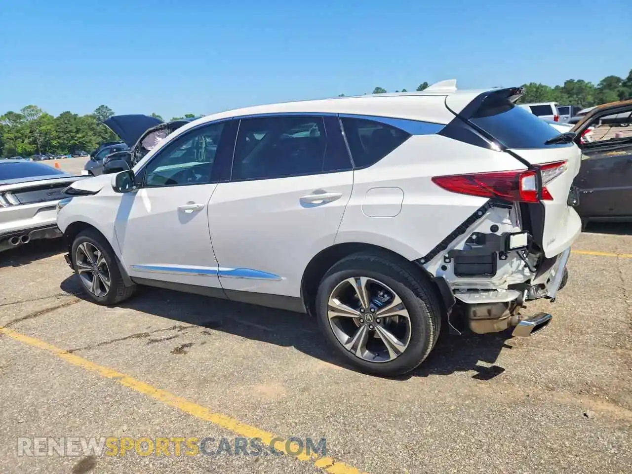 2 Photograph of a damaged car 5J8TC2H5XSL021490 ACURA RDX 2025