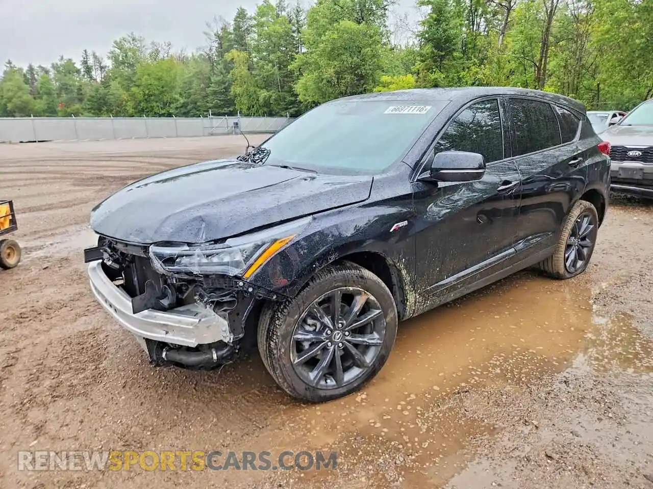 1 Photograph of a damaged car 5J8TC2H65SL802040 ACURA RDX 2025