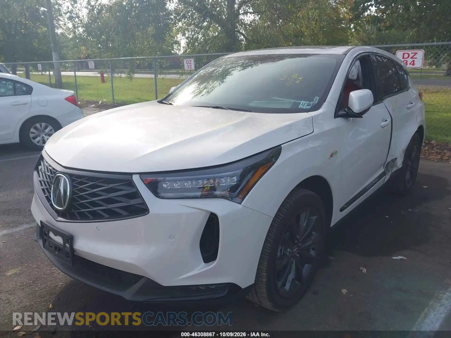 2 fotografías del automóvil dañado 5J8TC2H69SL033848 ACURA RDX 2025