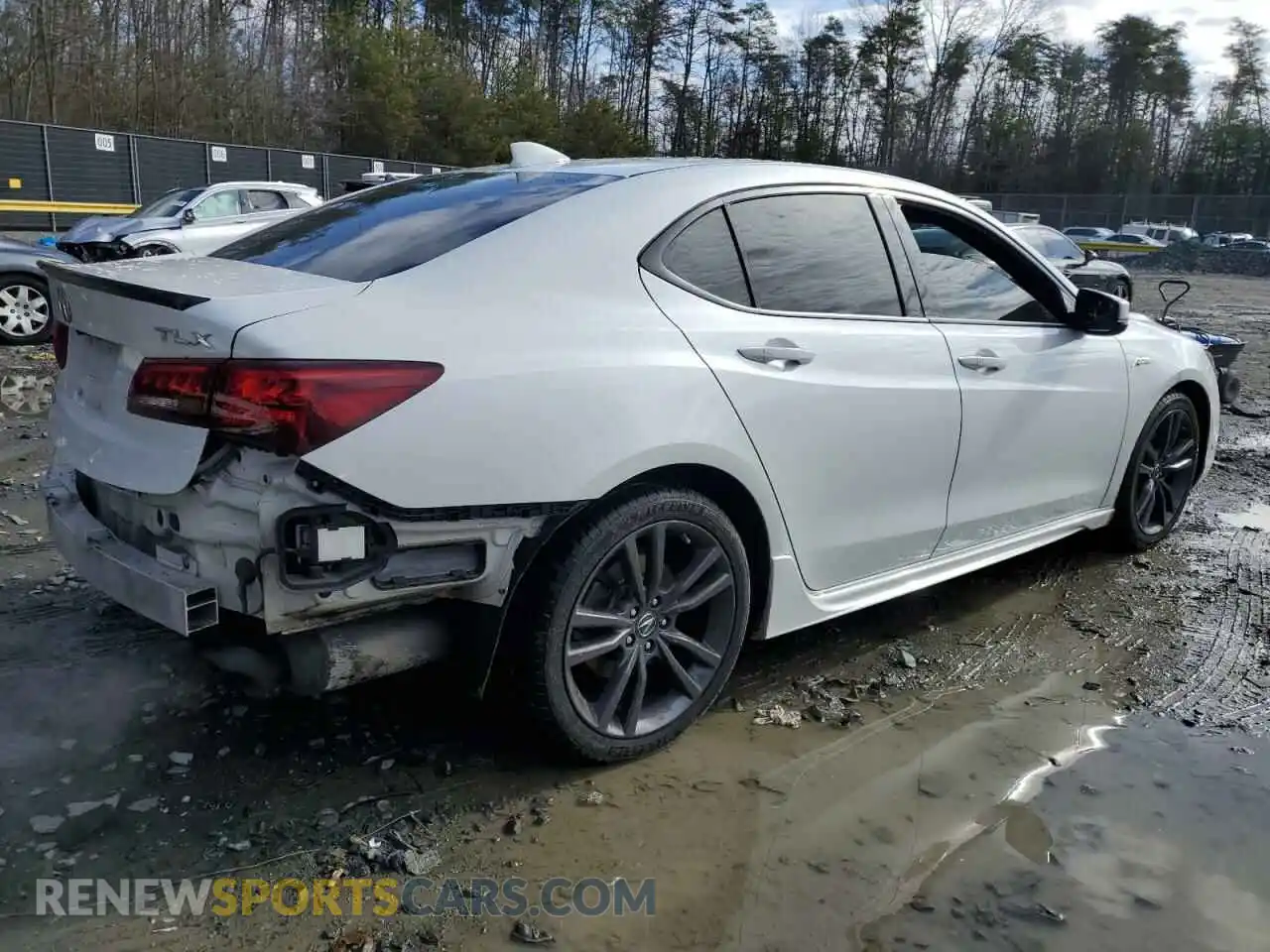 3 Фотография поврежденного автомобиля 19UUB1F65KA005237 ACURA TLX 2019