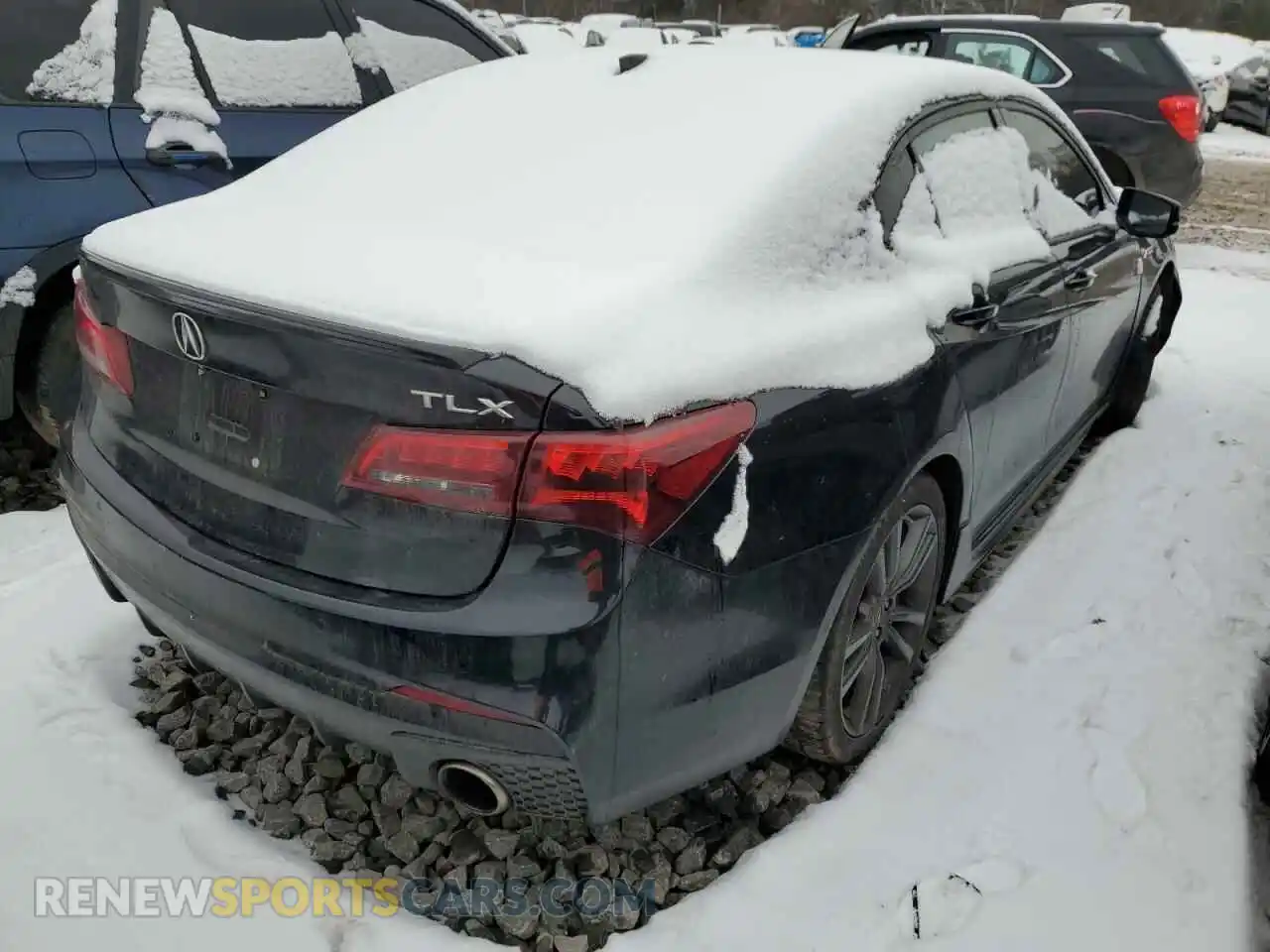 3 fotografías del automóvil dañado 19UUB2F63KA000057 ACURA TLX 2019
