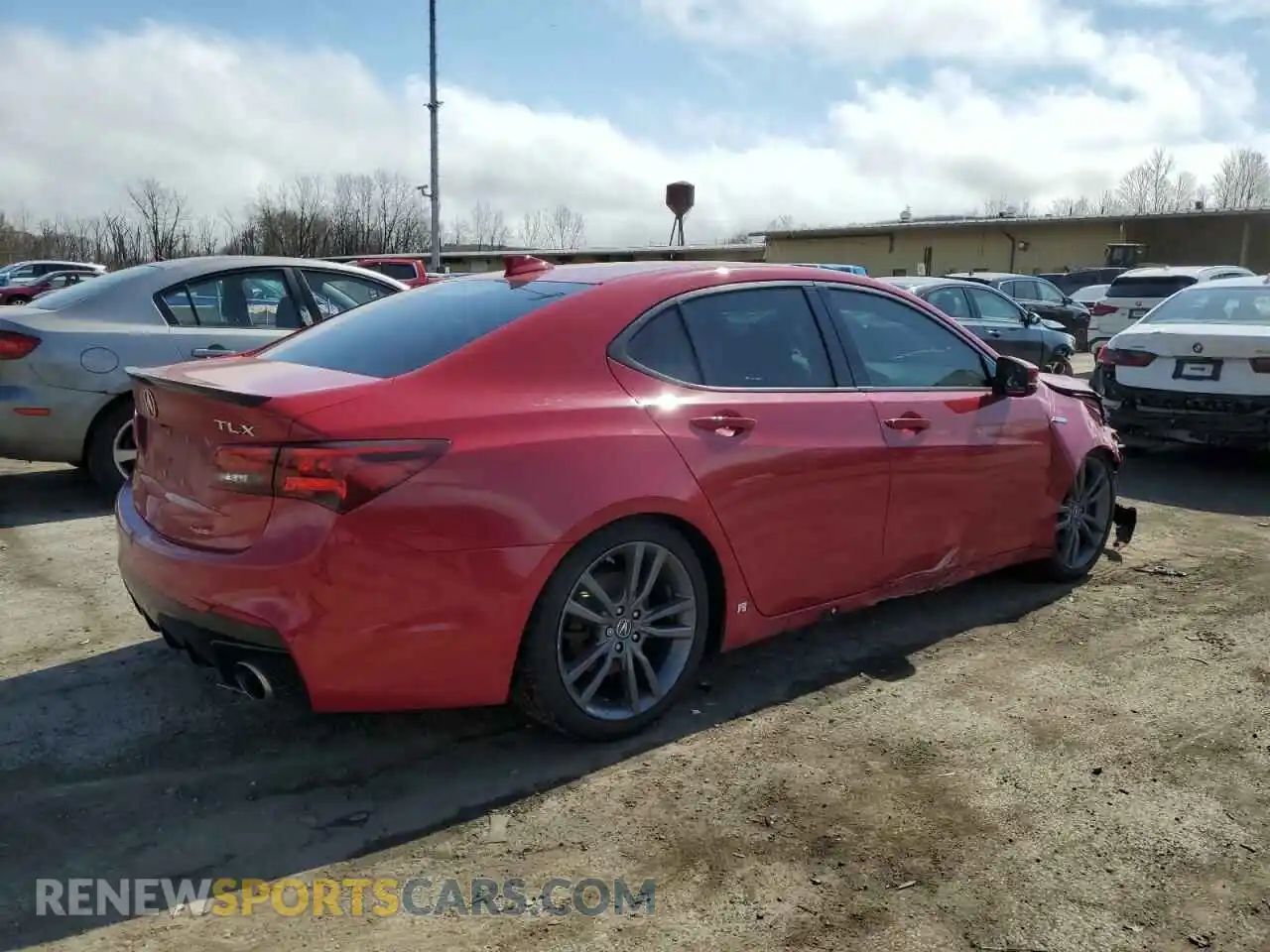 3 Photograph of a damaged car 19UUB2F69KA005117 ACURA TLX 2019