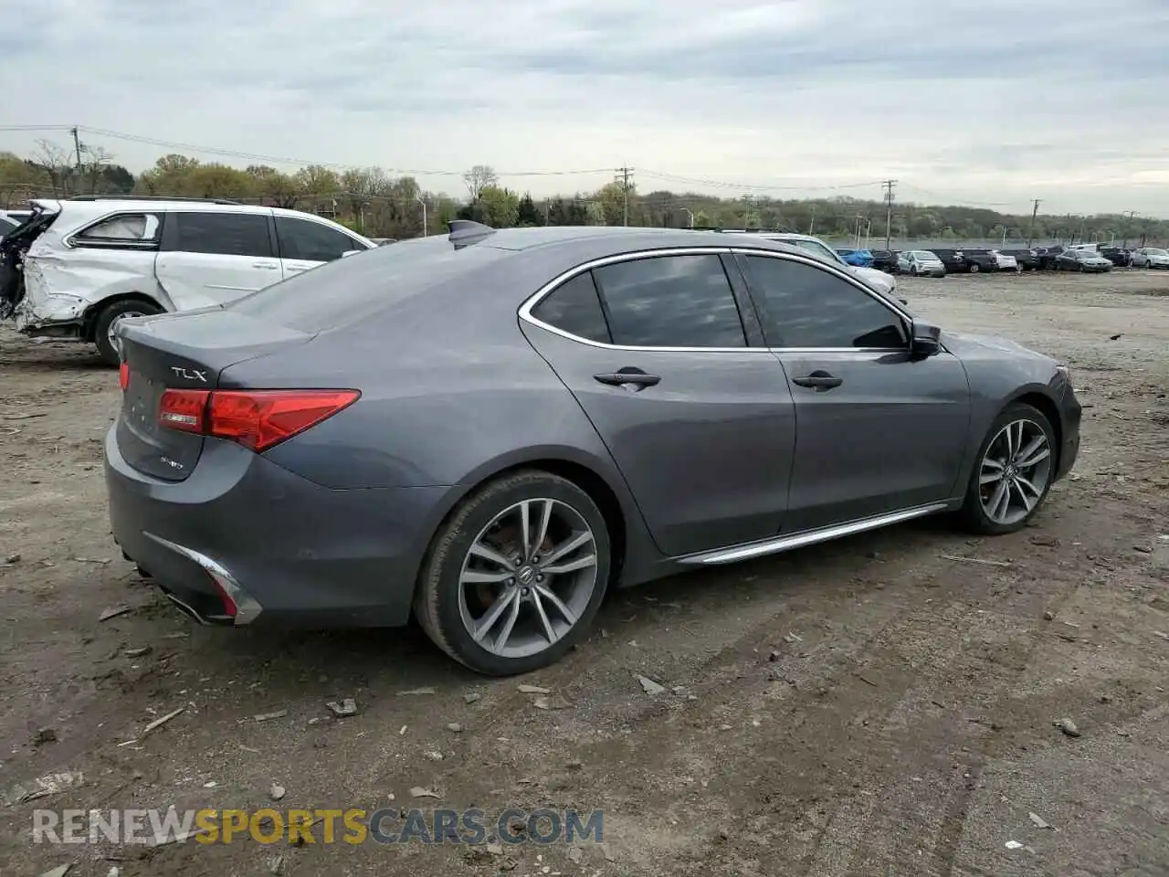 3 Photograph of a damaged car 19UUB3F48KA004948 ACURA TLX 2019