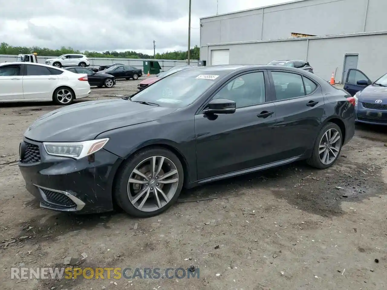 1 Фотография поврежденного автомобиля 19UUB3F81KA003370 ACURA TLX 2019