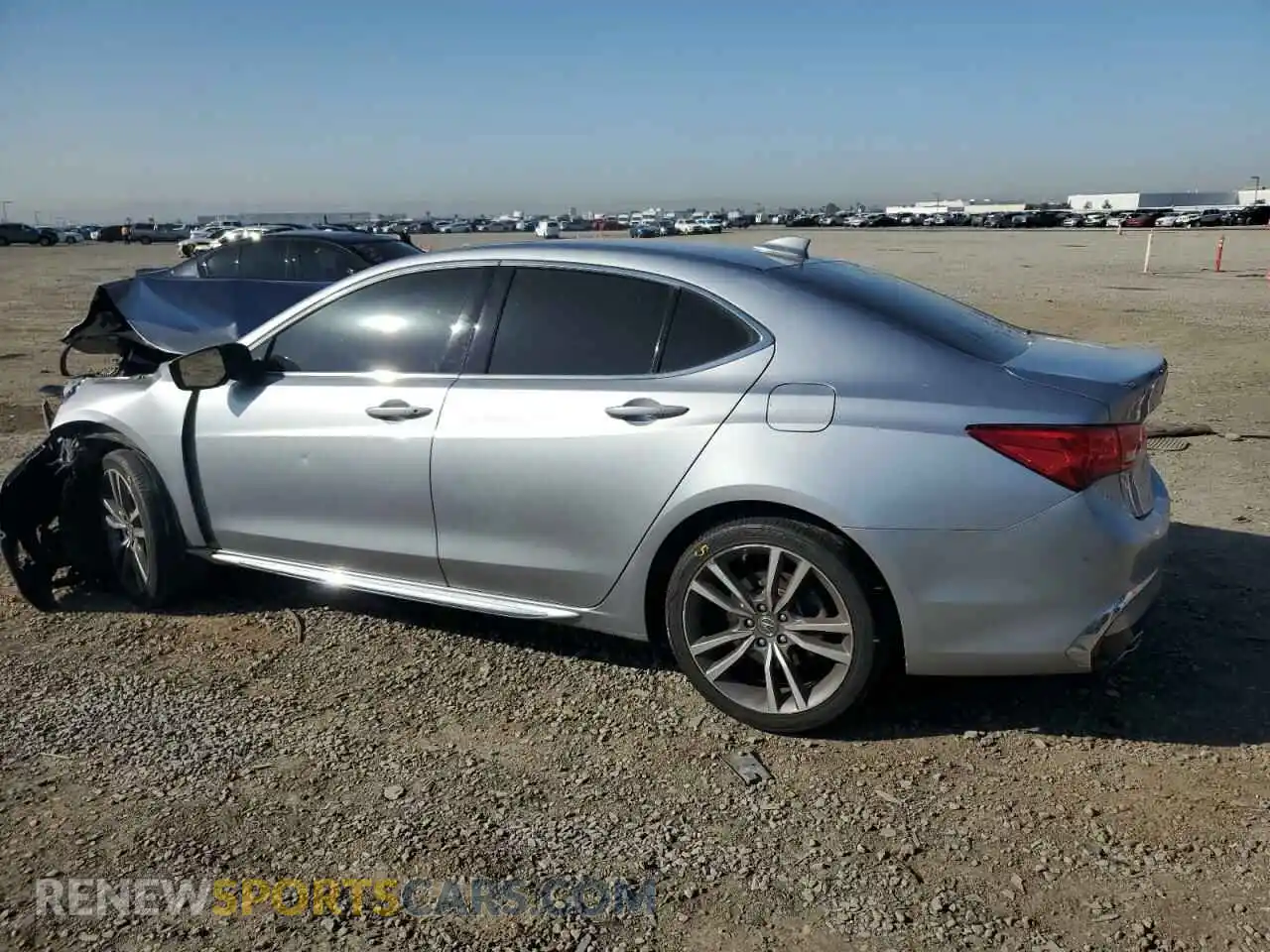 2 Photograph of a damaged car 19UUB3F88KA003544 ACURA TLX 2019
