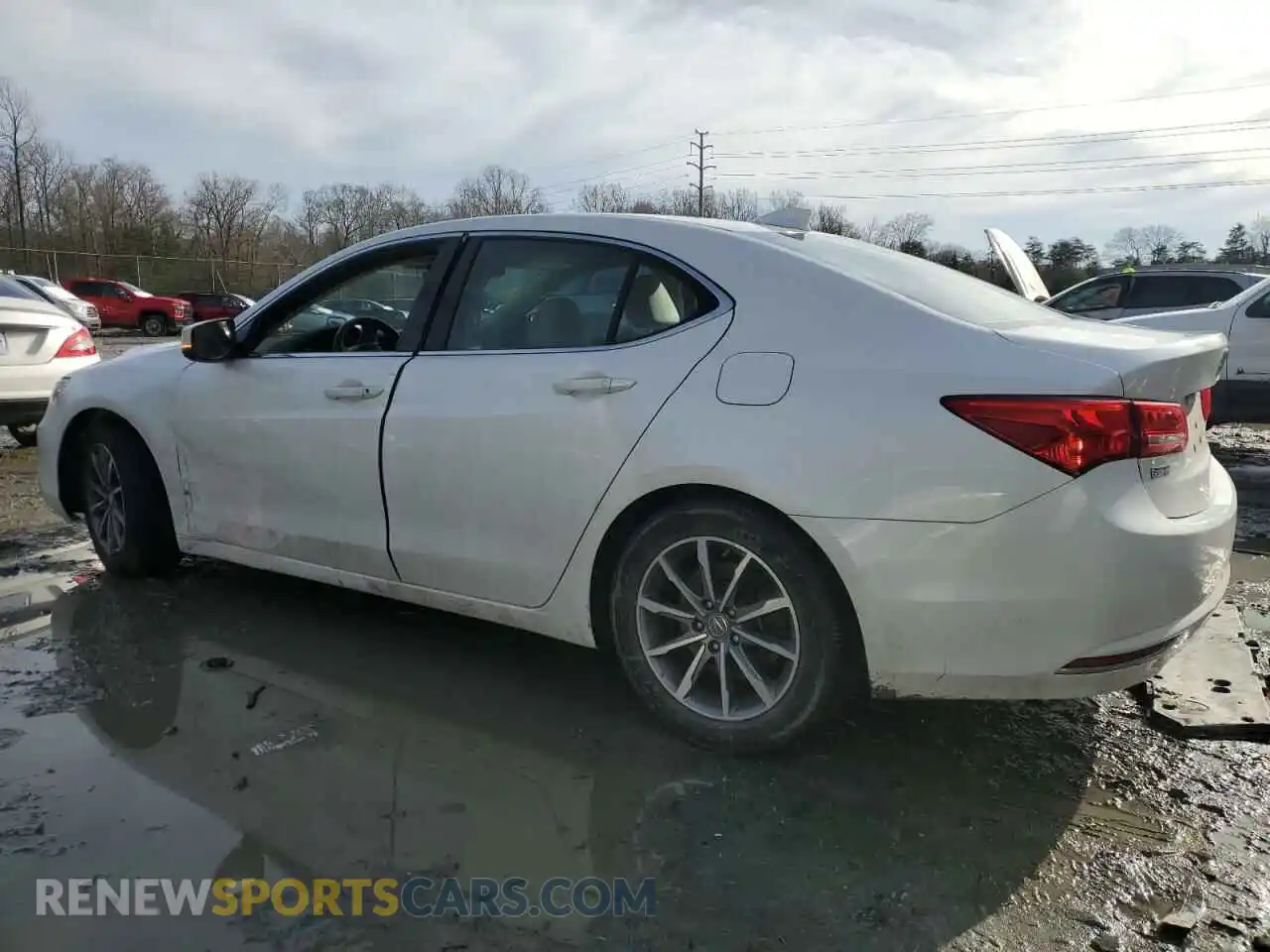 2 fotografías del automóvil dañado 19UUB1F53LA009862 ACURA TLX 2020