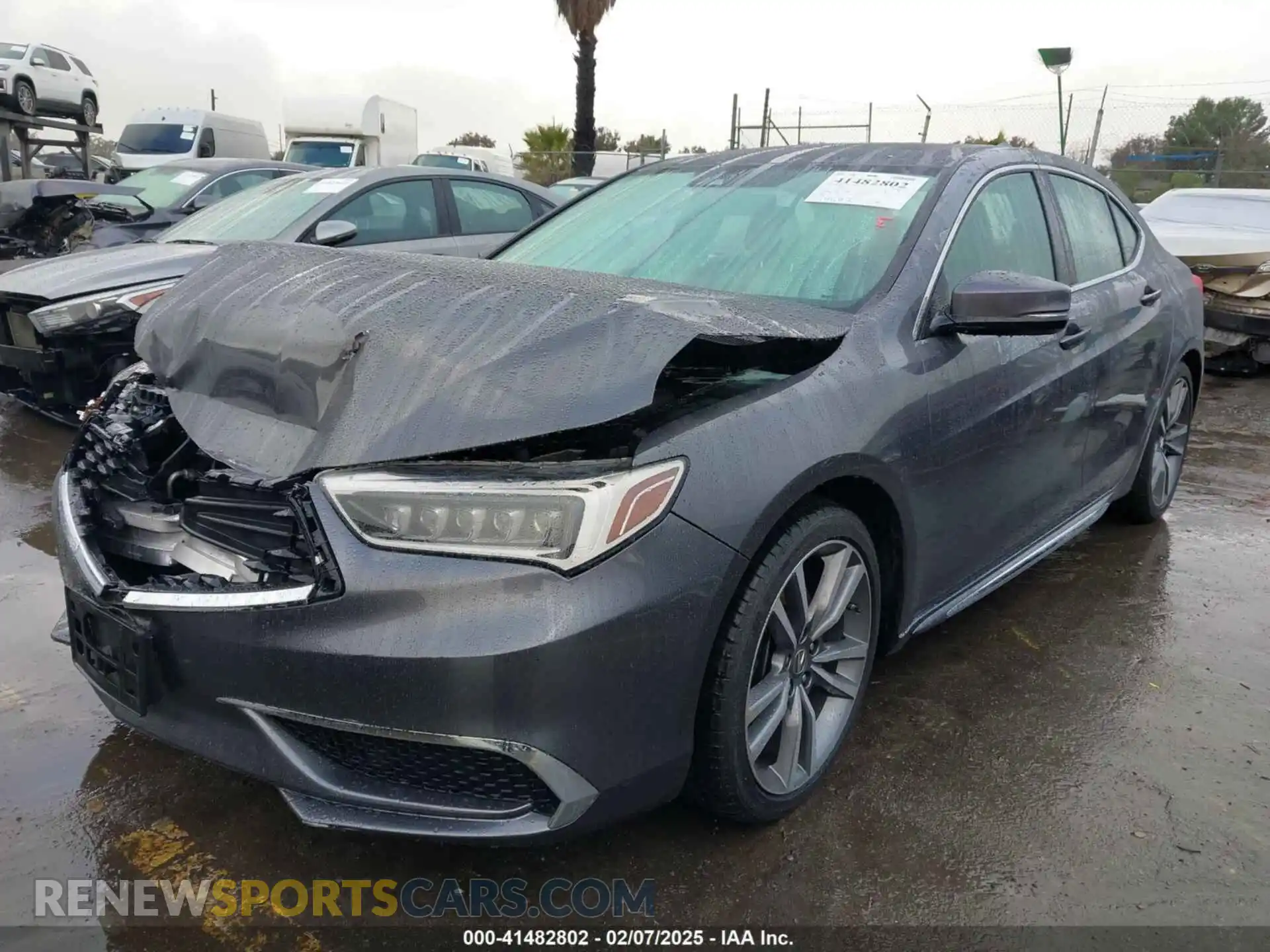 2 Фотография поврежденного автомобиля 19UUB2F42LA003192 ACURA TLX 2020