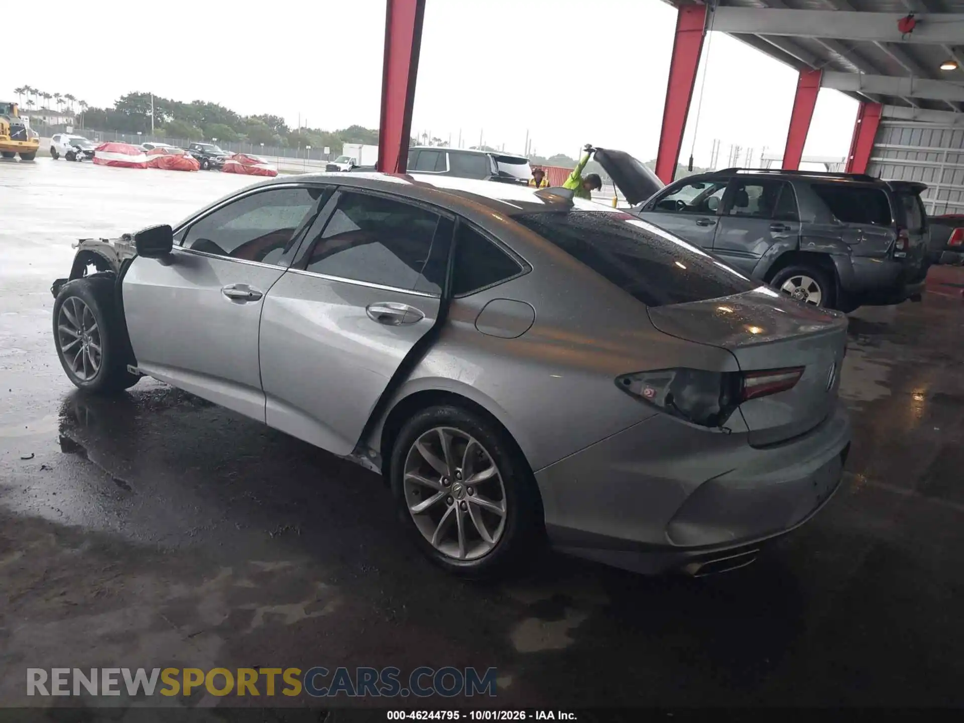3 Photograph of a damaged car 19UUB5F34MA007772 ACURA TLX 2021
