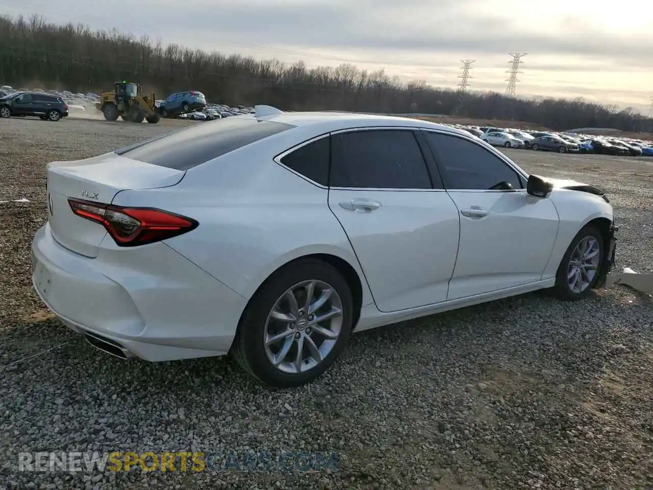 3 Photograph of a damaged car 19UUB5F34MA013166 ACURA TLX 2021