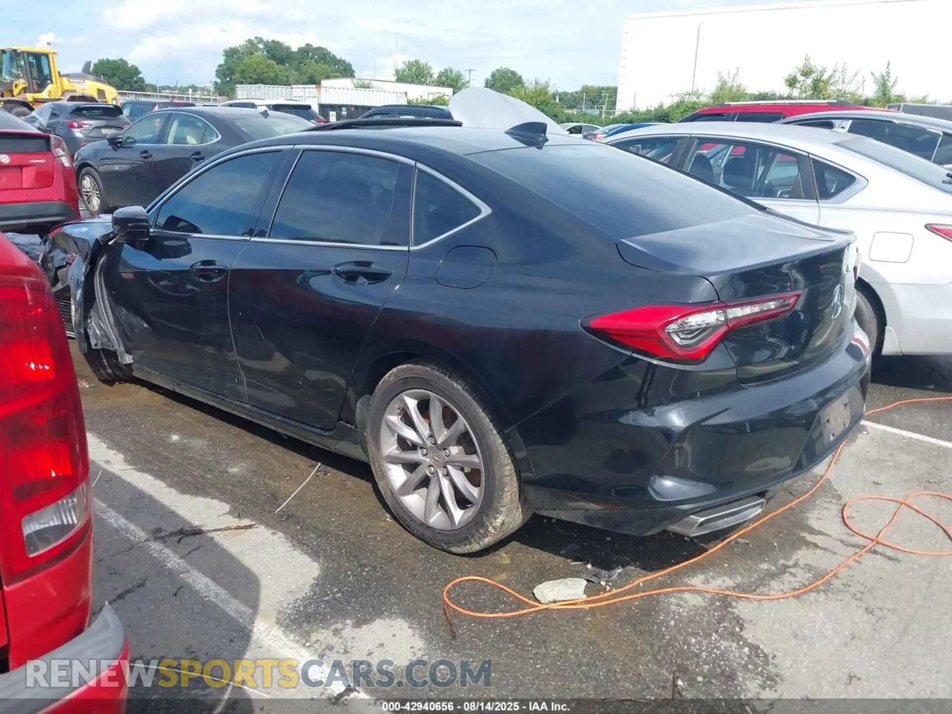 3 Photograph of a damaged car 19UUB5F36MA011645 ACURA TLX 2021