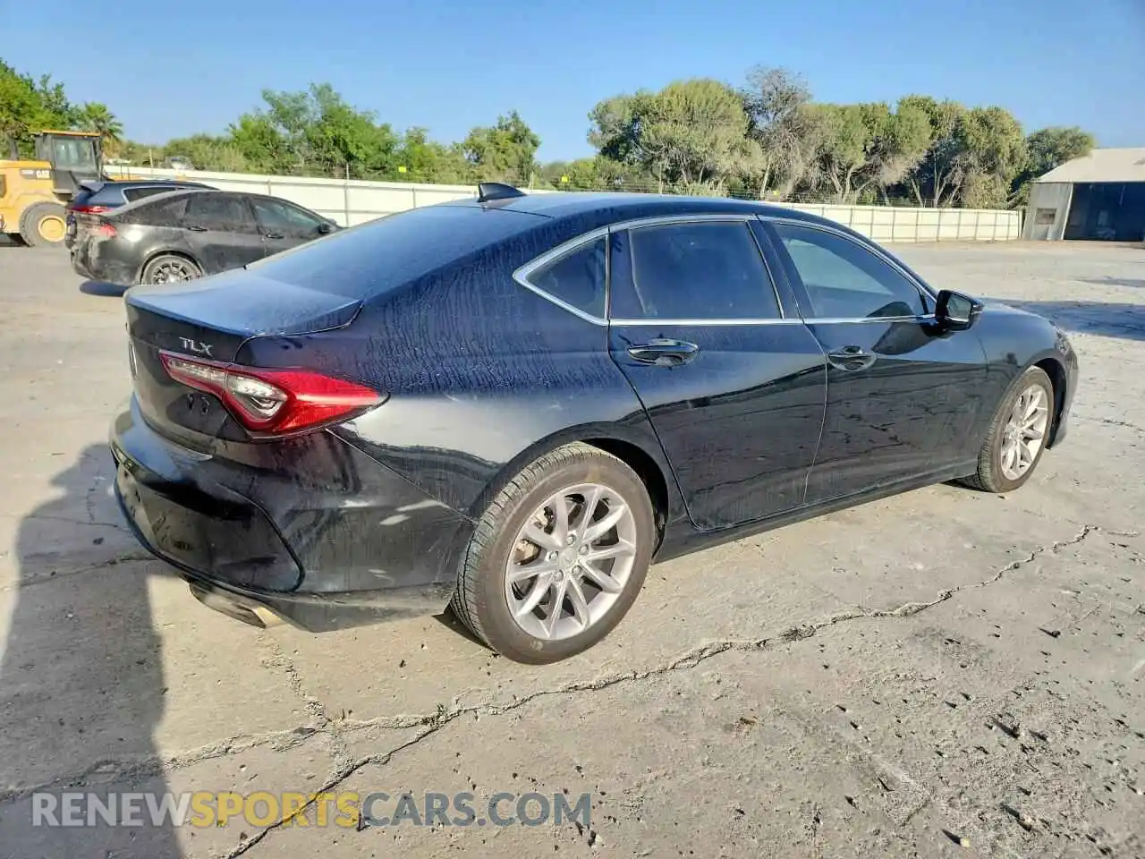 3 Photograph of a damaged car 19UUB5F38MA012490 ACURA TLX 2021