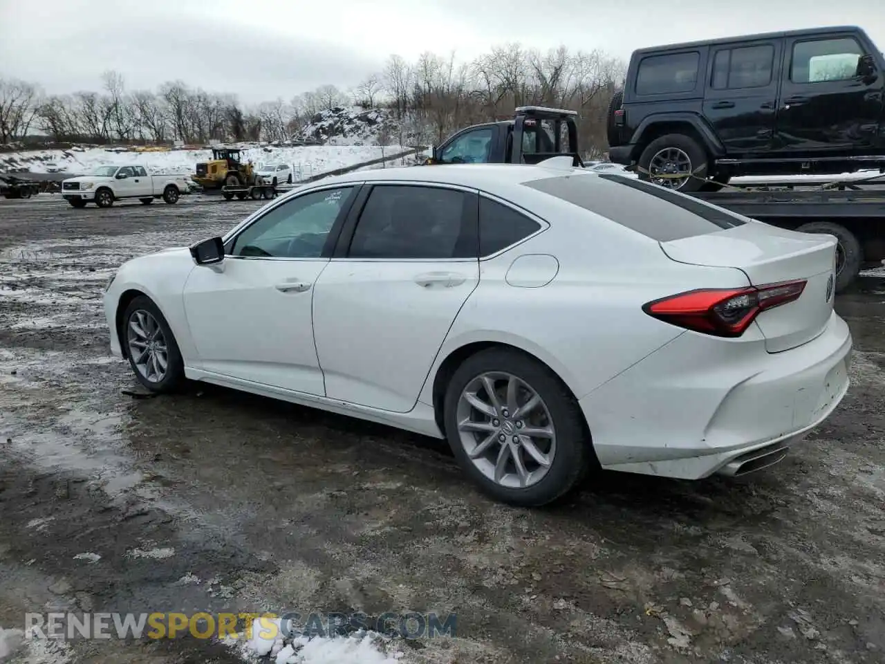 2 Photograph of a damaged car 19UUB5F3XMA000809 ACURA TLX 2021