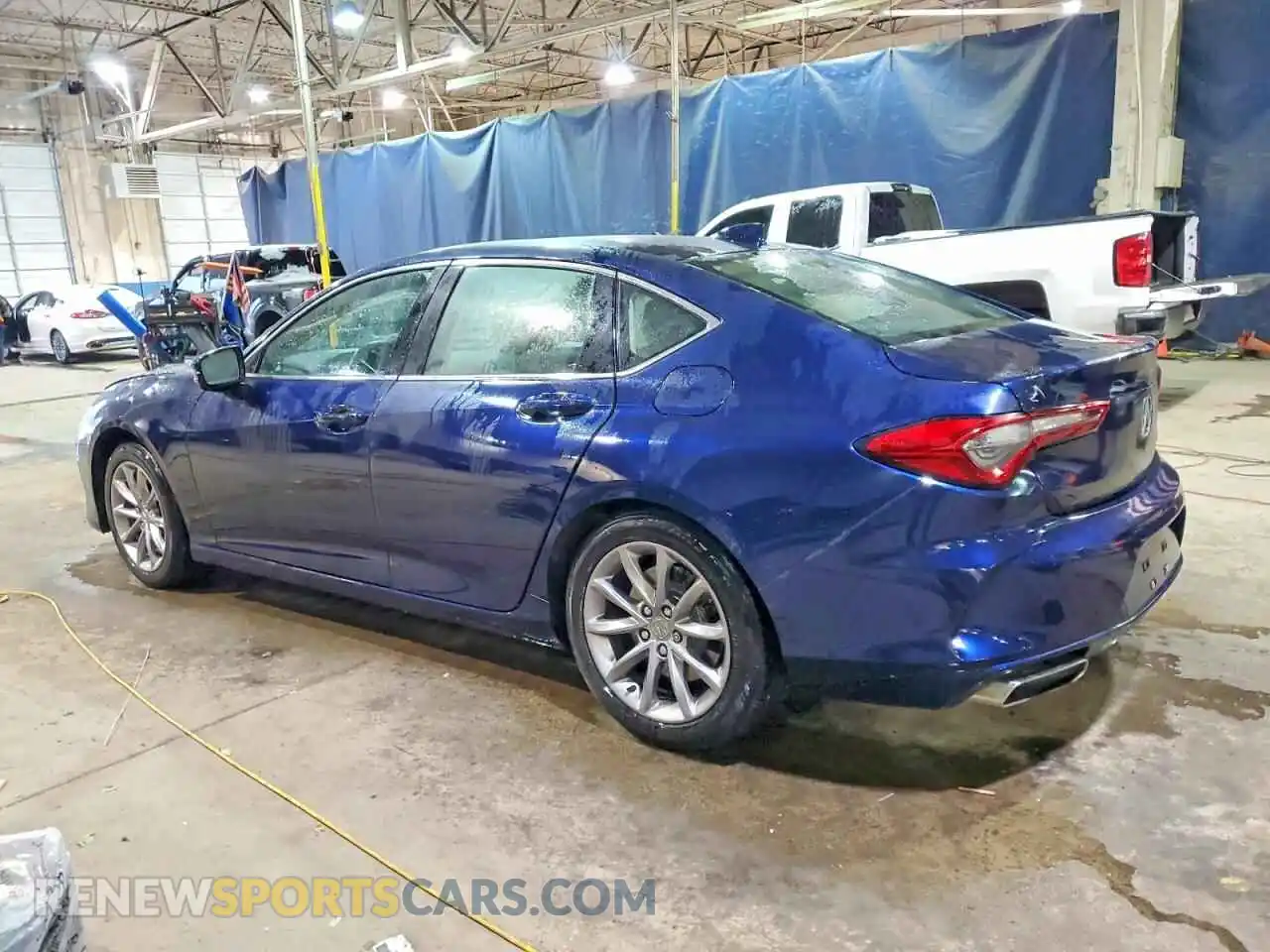 2 Photograph of a damaged car 19UUB5F3XMA010689 ACURA TLX 2021