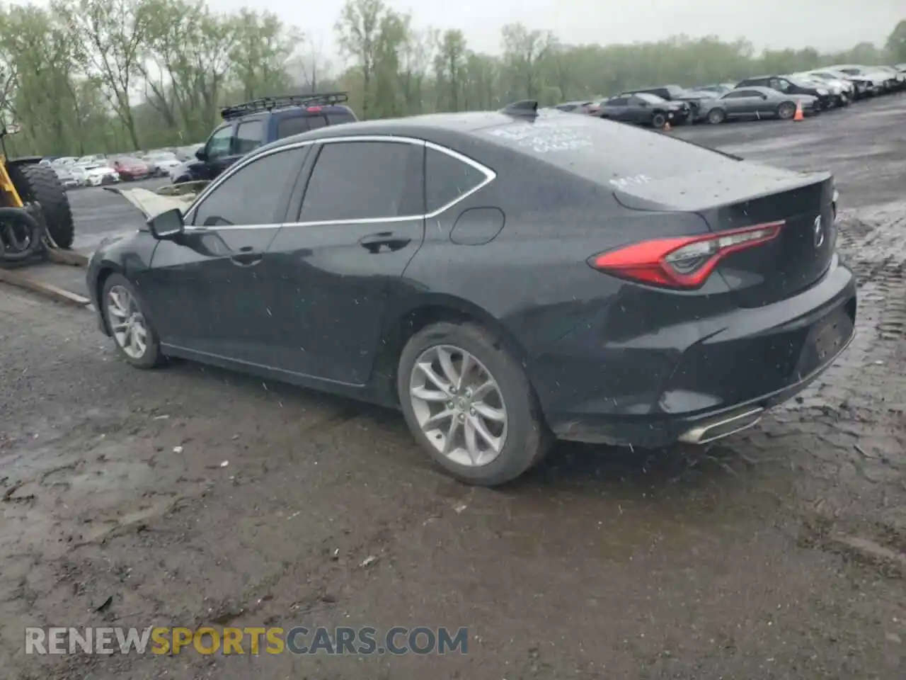 2 Photograph of a damaged car 19UUB5F3XMA016590 ACURA TLX 2021