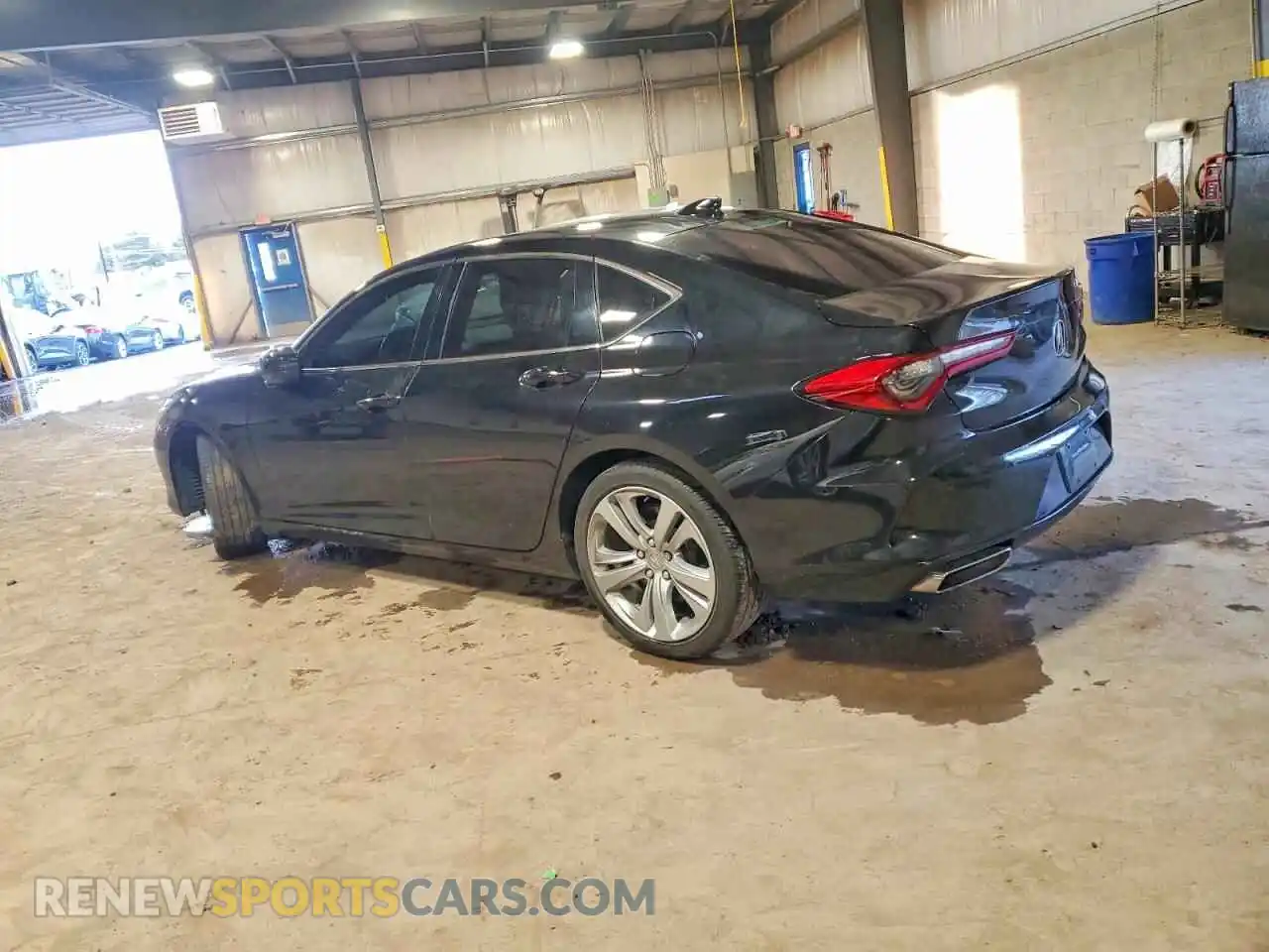 2 Photograph of a damaged car 19UUB5F41MA011061 ACURA TLX 2021