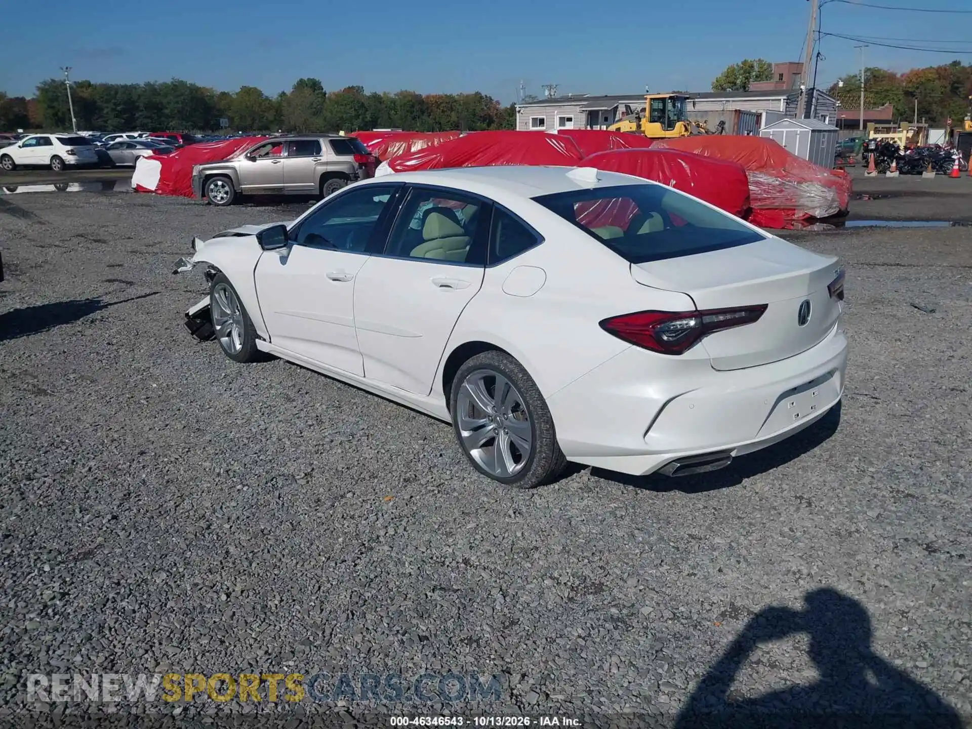 3 Photograph of a damaged car 19UUB5F49MA002558 ACURA TLX 2021