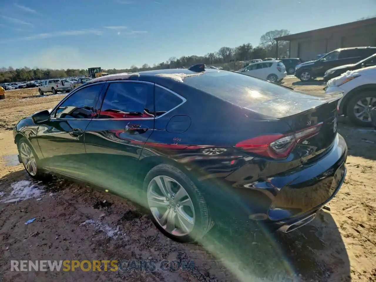 2 Photograph of a damaged car 19UUB5F49MA006187 ACURA TLX 2021