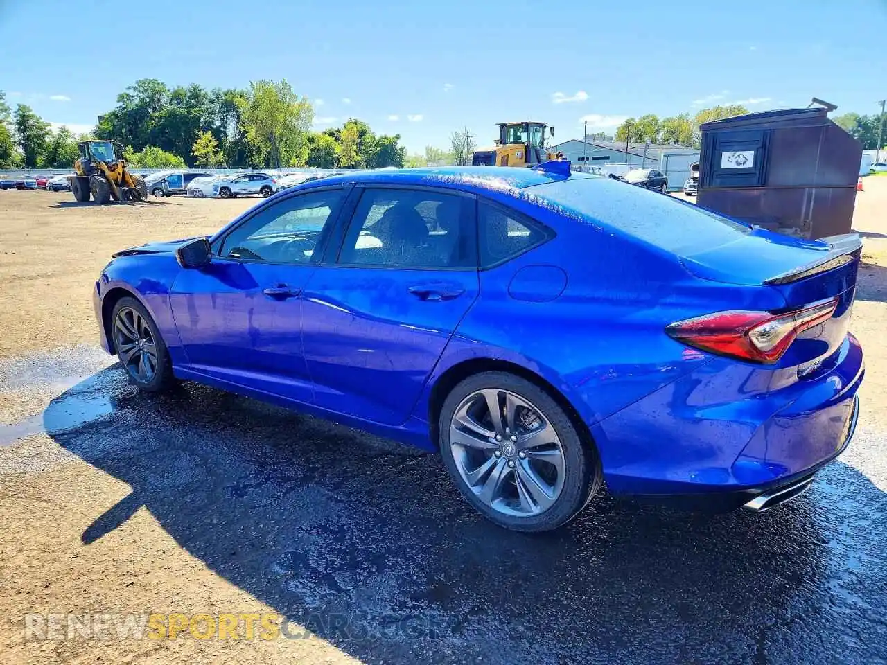 2 fotografías del automóvil dañado 19UUB5F50MA009309 ACURA TLX 2021