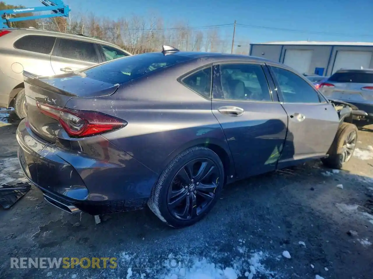 3 Photograph of a damaged car 19UUB5F52MA005147 ACURA TLX 2021