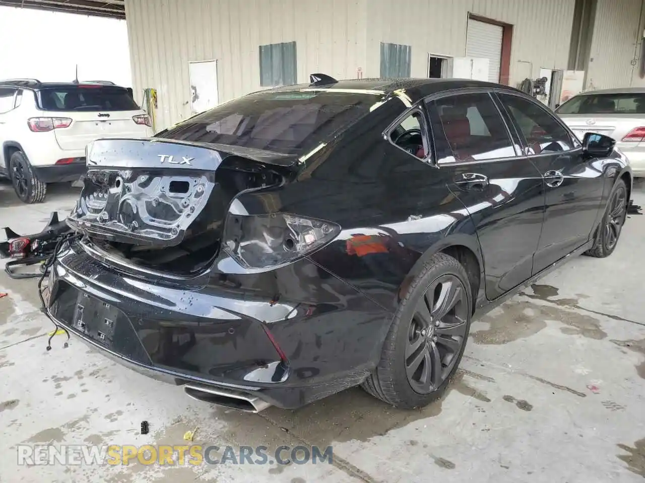 3 Photograph of a damaged car 19UUB5F52MA008341 ACURA TLX 2021