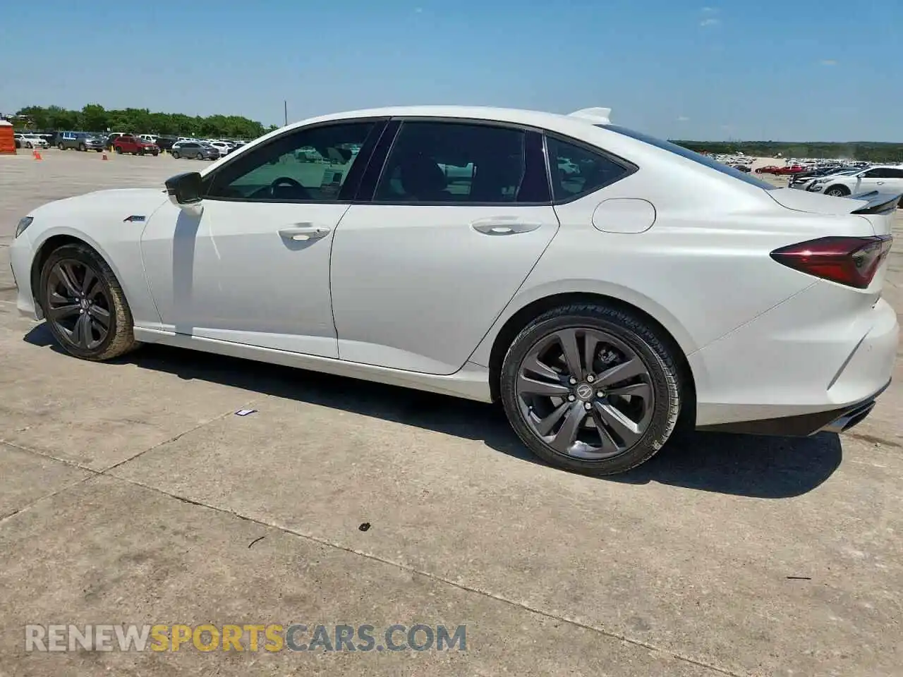 2 Photograph of a damaged car 19UUB5F55MA003327 ACURA TLX 2021