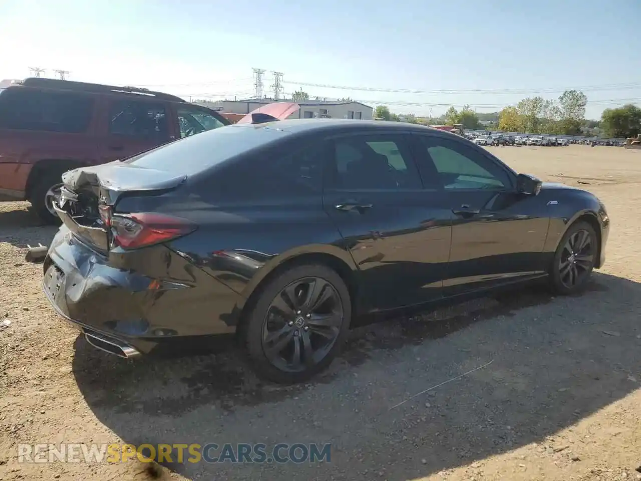 3 Photograph of a damaged car 19UUB5F57MA006455 ACURA TLX 2021