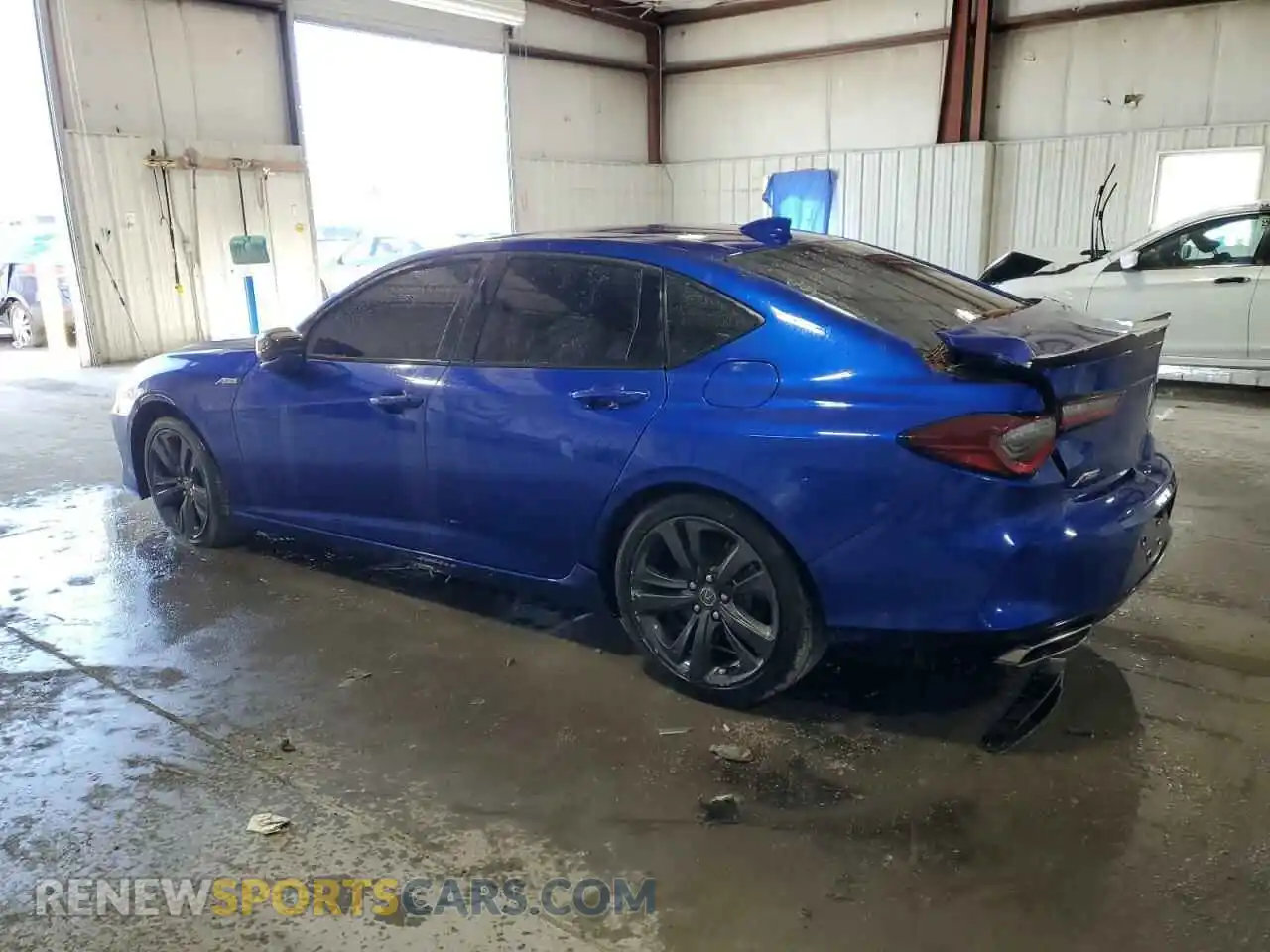 2 Photograph of a damaged car 19UUB5F58MA003421 ACURA TLX 2021