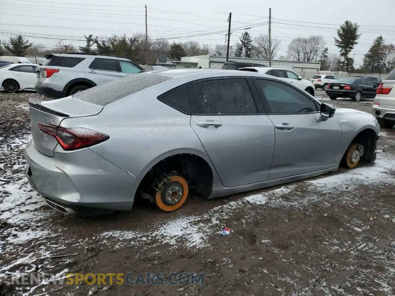 3 Photograph of a damaged car 19UUB5F59MA004819 ACURA TLX 2021