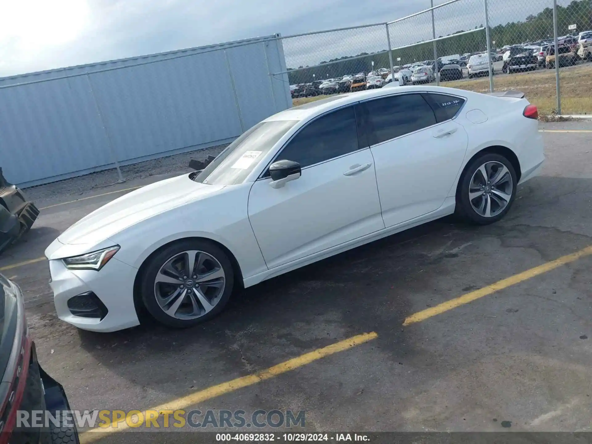 2 Photograph of a damaged car 19UUB5F60MA003776 ACURA TLX 2021