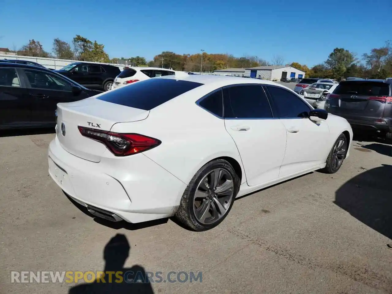 3 Photograph of a damaged car 19UUB5F63MA003769 ACURA TLX 2021