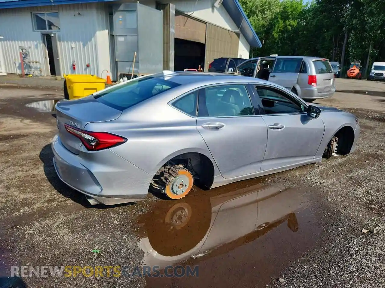 3 Photograph of a damaged car 19UUB5F63MA007207 ACURA TLX 2021