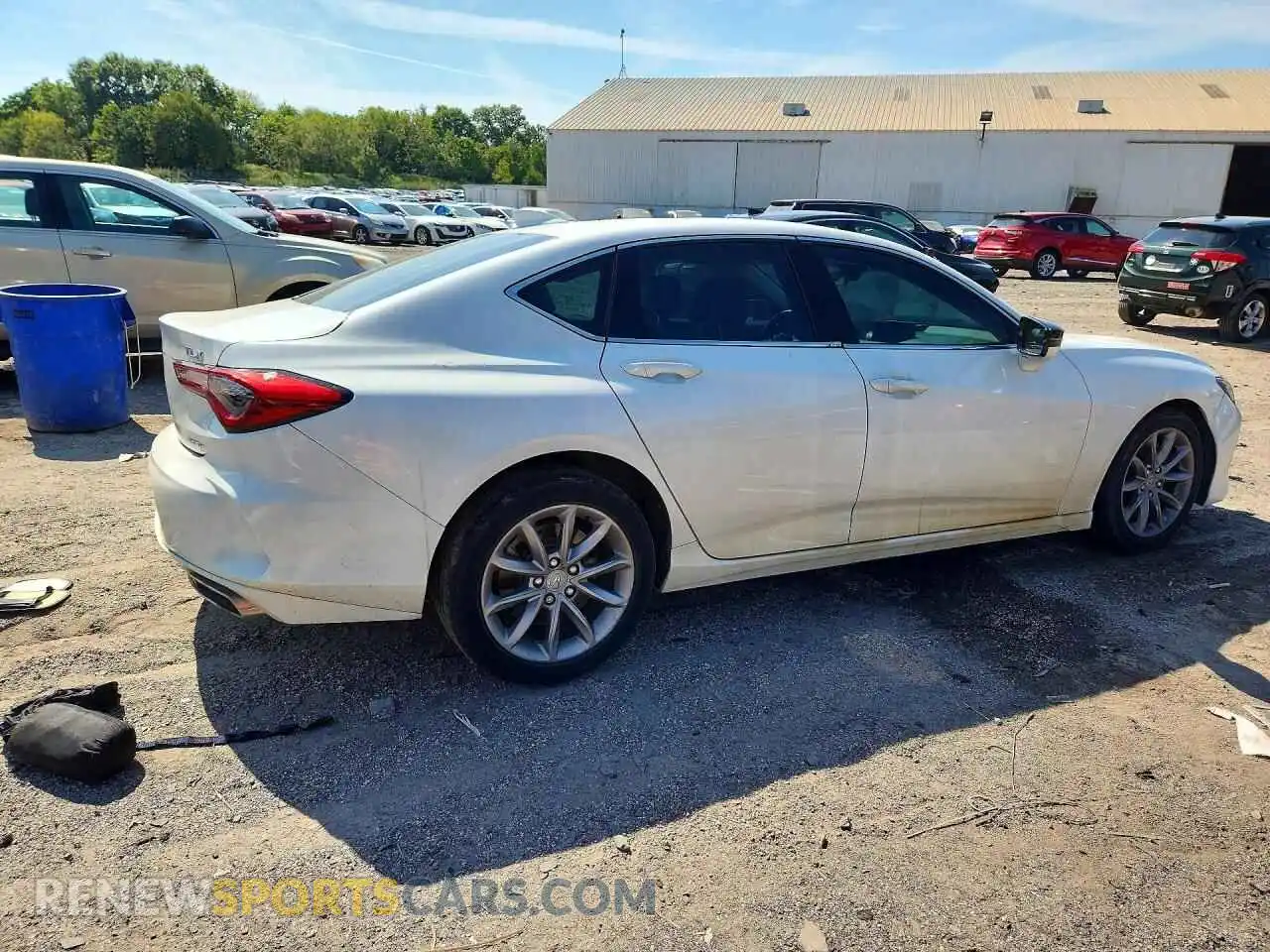 3 fotografías del automóvil dañado 19UUB6F34MA003078 ACURA TLX 2021