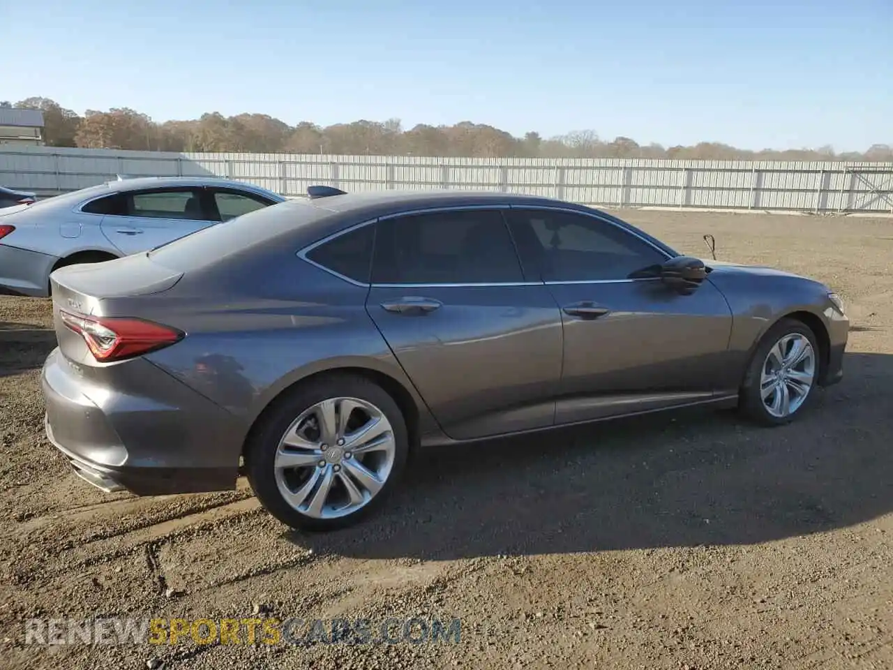 3 Photograph of a damaged car 19UUB6F43MA007793 ACURA TLX 2021