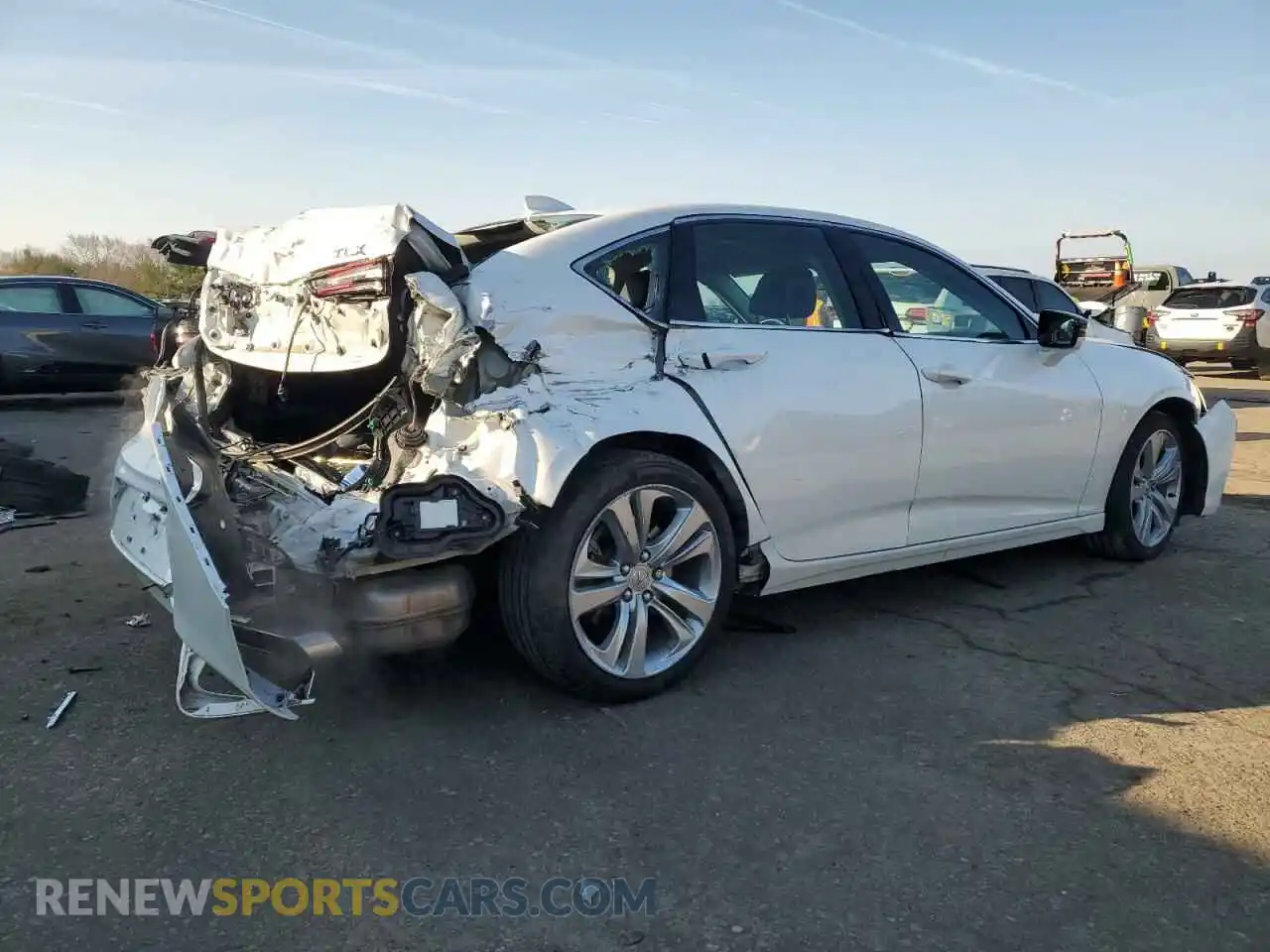 3 Photograph of a damaged car 19UUB6F45MA007178 ACURA TLX 2021