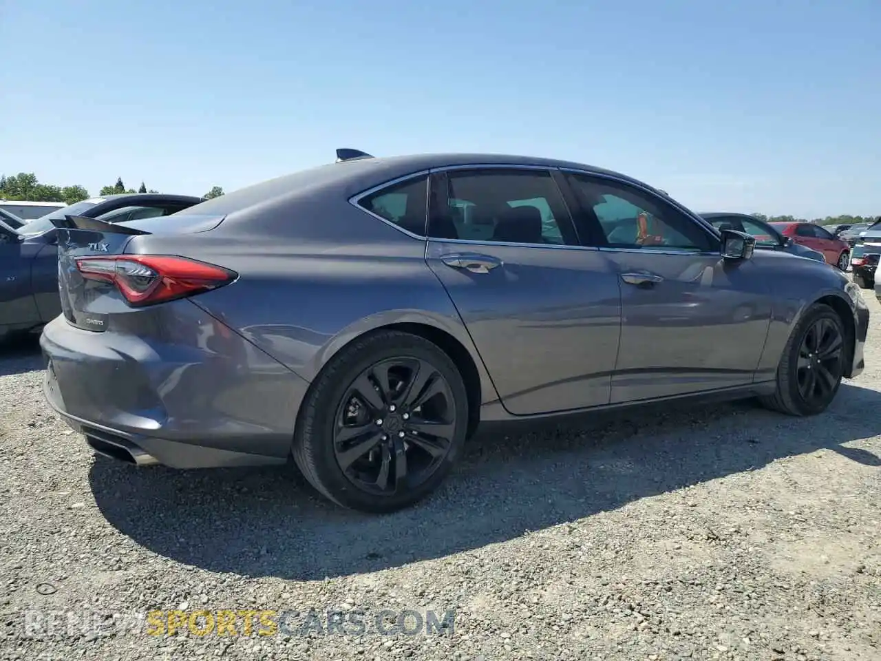 3 Photograph of a damaged car 19UUB6F49MA001383 ACURA TLX 2021