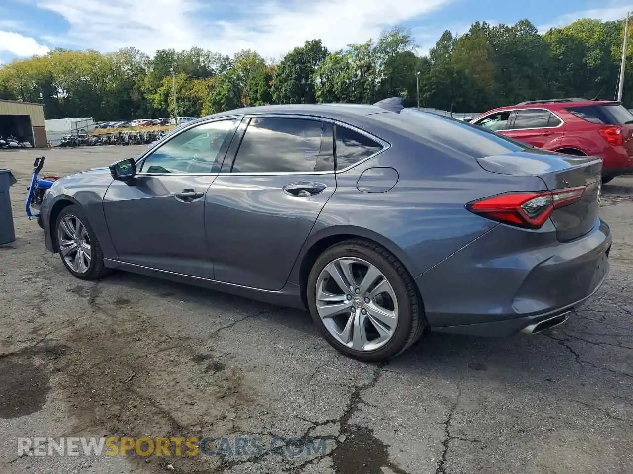2 Фотография поврежденного автомобиля 19UUB6F4XMA001389 ACURA TLX 2021