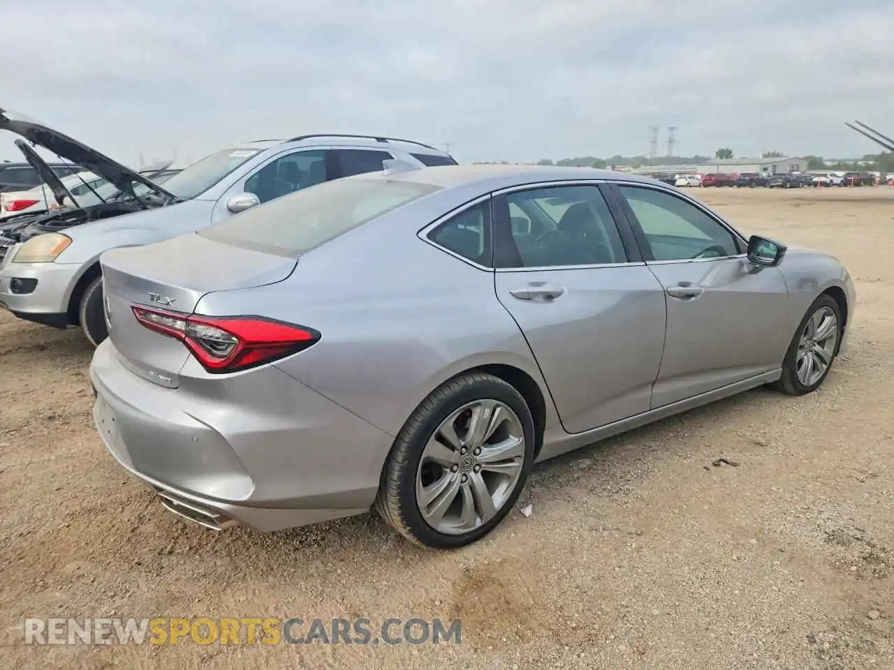 3 fotografías del automóvil dañado 19UUB6F4XMA010416 ACURA TLX 2021