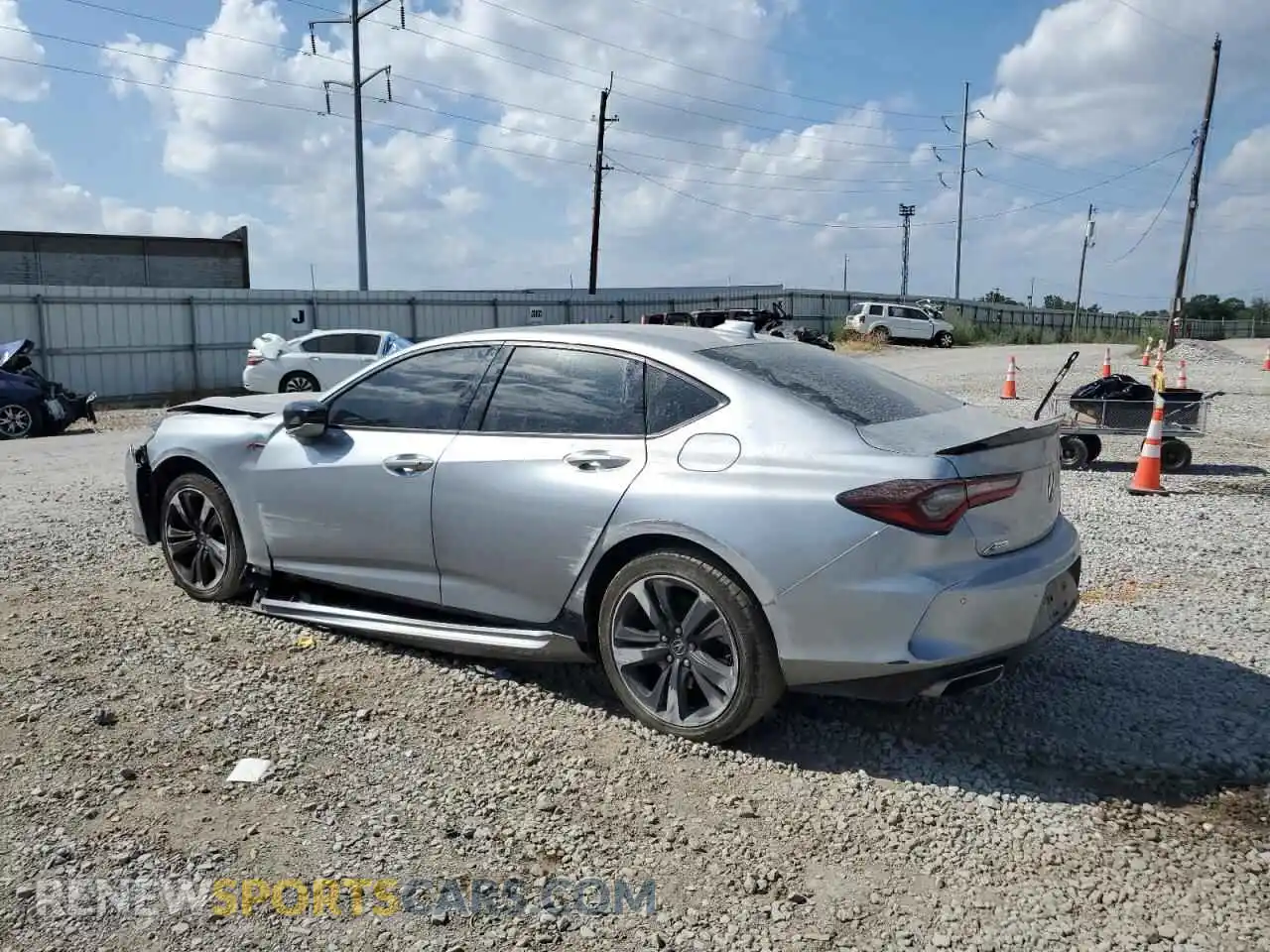 2 Фотография поврежденного автомобиля 19UUB6F52MA007471 ACURA TLX 2021