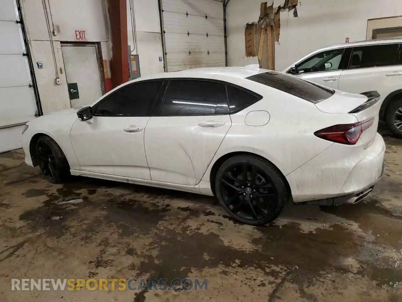 2 Photograph of a damaged car 19UUB6F54MA010159 ACURA TLX 2021