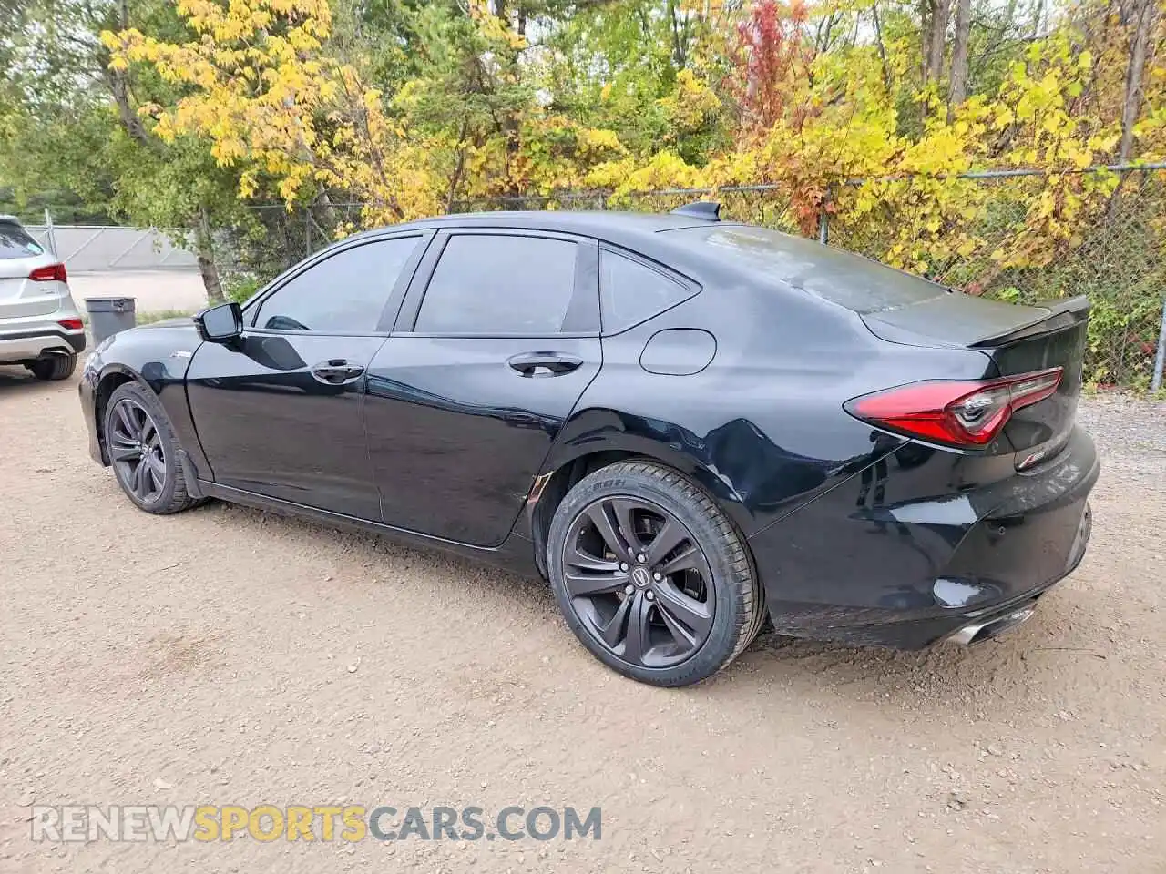 2 Photograph of a damaged car 19UUB6F5XMA801358 ACURA TLX 2021