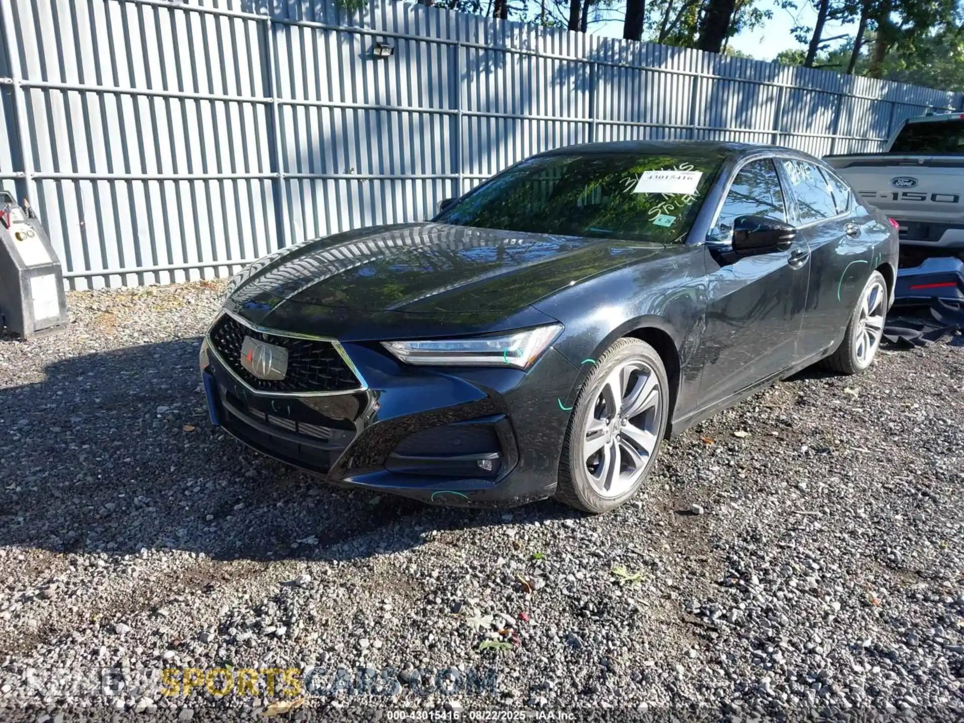 2 Photograph of a damaged car 19UUB6F66MA010964 ACURA TLX 2021