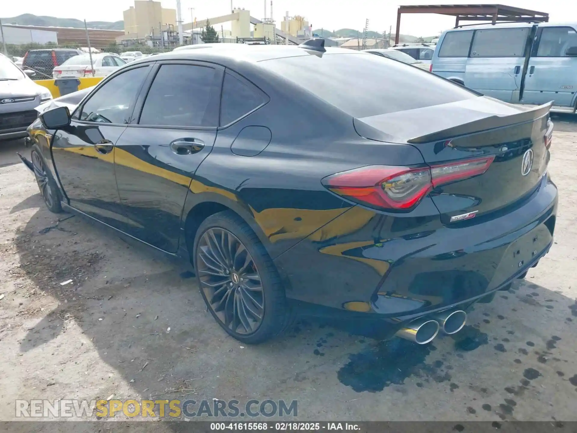 3 Photograph of a damaged car 19UUB7F04MA000077 ACURA TLX 2021