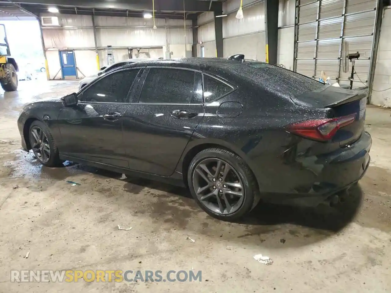 2 Photograph of a damaged car 19UUB7F05MA000735 ACURA TLX 2021